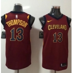 Nike Cleveland Cavaliers #13 Tristan Thompson Red NBA Swingman Icon Edition Jersey