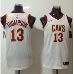 Nike Cleveland Cavaliers #13 Tristan Thompson White NBA Swingman Association Edition Jersey