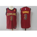 Nike Cleveland Cavaliers #3 Isaiah Thomas Red Stitched NBA Swingman Jersey