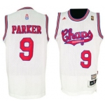 San Antonio Spurs #9 Tony Parker ABA Hardwood Classic Swingman Jersey