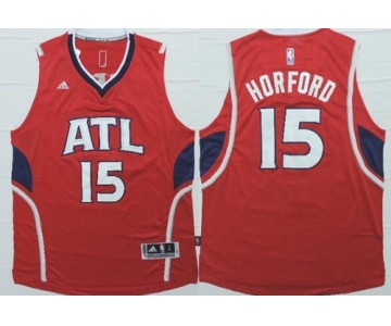 Atlanta Hawks #15 Al Horford Revolution 30 Swingman 2014 New Red Jersey