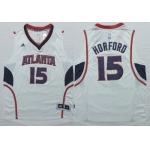 Atlanta Hawks #15 Al Horford Revolution 30 Swingman 2014 New White Jersey