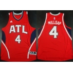 Atlanta Hawks #4 Paul Millsap Revolution 30 Swingman 2014 New Red Jersey