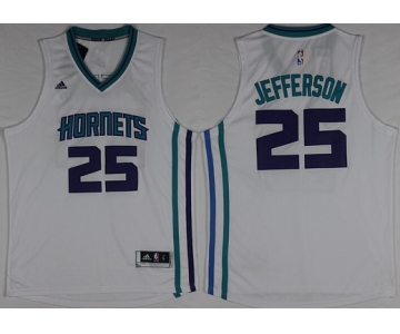 Charlotte Hornets #25 Al Jefferson Revolution 30 Swingman 2015 New White Jersey