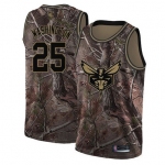 Hornets #25 PJ Washington Camo Basketball Swingman Realtree Collection Jersey