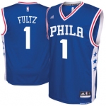 Men's Philadelphia 76ers #1 Markelle Fultz adidas Royal 2017 NBA Draft Pick Replica Jersey