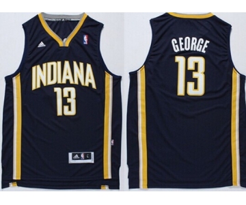 Indiana Pacers #13 Paul George Revolution 30 Swingman Navy Blue Jersey