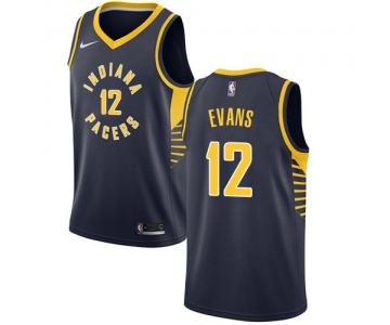 Nike Pacers #12 Tyreke Evans Navy Blue NBA Swingman Icon Edition Jersey