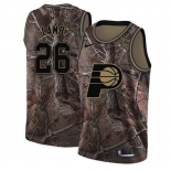 Nike Pacers #26 Jeremy Lamb Camo NBA Swingman Realtree Collection Jersey