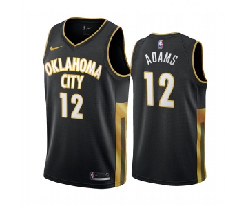 Nike Thunder #12 Steven Adams Black 2019-20 City Edition Swingman NBA Jersey