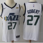 Nike Jazz #27 Rudy Gobert White NBA Swingman Association Edition Jersey