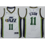 Utah Jazz #11 Dante Exum Revolution 30 Swingman 2014 New White Jersey