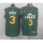 Utah Jazz #3 Trey Burke Revolution 30 Swingman 2014 New Green Swingman Jersey