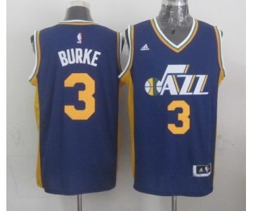 Utah Jazz #3 Trey Burke Revolution 30 Swingman 2014 New Navy Blue Swingman Jersey