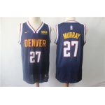 Denver Nuggets 27 Jamal Murray Navy Nike Swingman Jersey