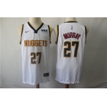 Denver Nuggets 27 Jamal Murray White Nike Swingman Jersey