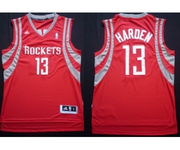 Houston Rockets #13 James Harden Revolution 30 Swingman Red Jersey