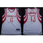 Houston Rockets #13 James Harden Revolution 30 Swingman White Jersey