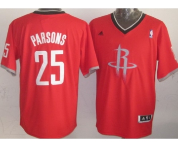 Houston Rockets #25 Chandler Parsons Revolution 30 Swingman 2013 Christmas Day Red Jersey