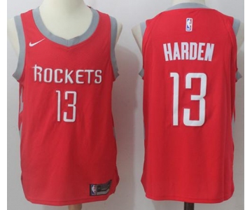 Nike Houston Rockets #13 James Harden Red Stitched NBA Jersey