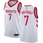 Nike Houston Rockets #7 Carmelo Anthony White NBA Swingman Association Edition Jersey