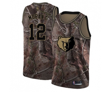 Grizzlies #12 Ja Morant Camo Basketball Swingman Realtree Collection Jersey