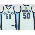 Memphis Grizzlies #50 Zach Randolph Revolution 30 Swingman White Jersey