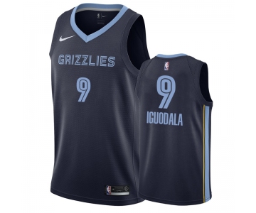 Nike Grizzlies #9 Andre Iguodala Navy Blue Icon Edition Men's NBA Jersey