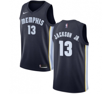Nike Memphis Grizzlies #13 Jaren Jackson Jr. Navy Blue NBA Swingman Icon Edition Jersey