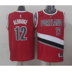 Portland Trail Blazers #12 LaMarcus Aldridge Revolution 30 Swingman 2014 New Red Jersey