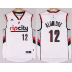 Portland Trail Blazers #12 LaMarcus Aldridge Rip City Revolution 30 Swingman 2014 New White Jersey