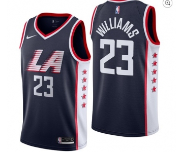 Clippers 23 Lou Williams Navy 2018-19 City Edition Nike Swingman Jersey