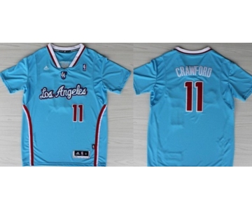 Los Angeles Clippers #11 Jamal Crawford Revolution 30 Swingman 2013 Blue Jersey