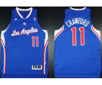 Los Angeles Clippers #11 Jamal Crawford Revolution 30 Swingman Blue Jersey