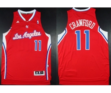 Los Angeles Clippers #11 Jamal Crawford Revolution 30 Swingman Red Jersey