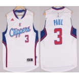 Los Angeles Clippers #3 Chris Paul Revolution 30 Swingman 2014 New White Jersey