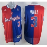 Los Angeles Clippers #3 Chris Paul Revolution 30 Swingman Red/Blue Two Tone Jersey