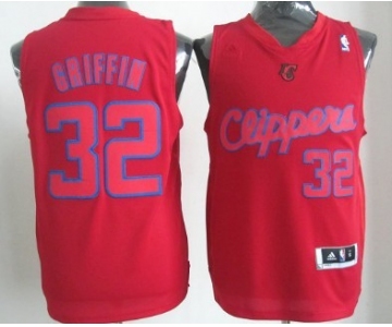 Los Angeles Clippers #32 Blake Griffin Revolution 30 Swingman Red Big Color Jersey