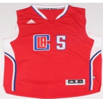 Los Angeles Clippers #5 Josh Smith Revolution 30 Swingman 2015 New Red Jersey