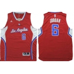 Los Angeles Clippers #6 DeAndre Jordan Revolution 30 Swingman 2014 New Red Jersey