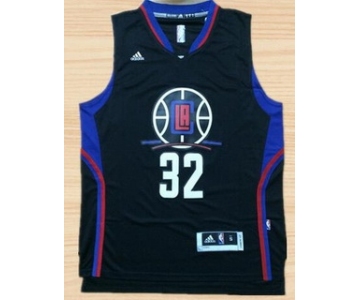 Men's Los Angeles Clippers #32 Blake Griffin Revolution 30 Swingman 2015-16 Black Jersey