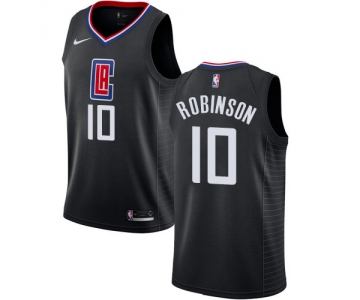 Nike Clippers #10 Jerome Robinson Black NBA Swingman Statement Edition Jersey