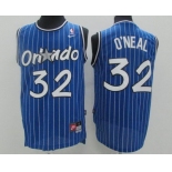 Men's Orlando Magic #32 Shaquille O'neal Blue Stitched NBA Nike Swingman Jersey