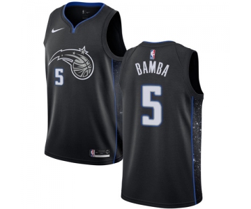 Nike Magic #5 Mohamed Bamba Black NBA Swingman City Edition 2018-19 Jersey