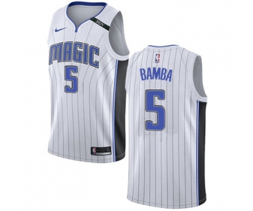 Nike Orlando Magic #5 Mohamed Bamba White NBA Swingman Association Edition Jersey