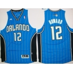 Orlando Magic #12 Dwight Howard Revolution 30 Swingman Blue Jersey