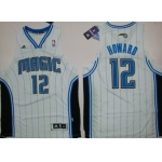 Orlando Magic #12 Dwight Howard Revolution 30 Swingman White Jersey