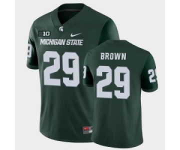 Men Michigan State Spartans #29 Shakur Brown College Football Green Game Jersey