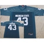 Michigan State Spartans #43 Eric Gordon Green Jersey