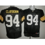 Iowa Hawkeyes #94 Adrian Clayborn Black Jersey